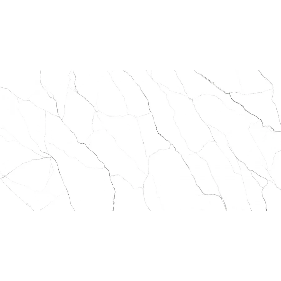 Керамогранит ALMA Ceramica Emotion лаппатированный белый GFA114EMT00L 114х57х0,75 см