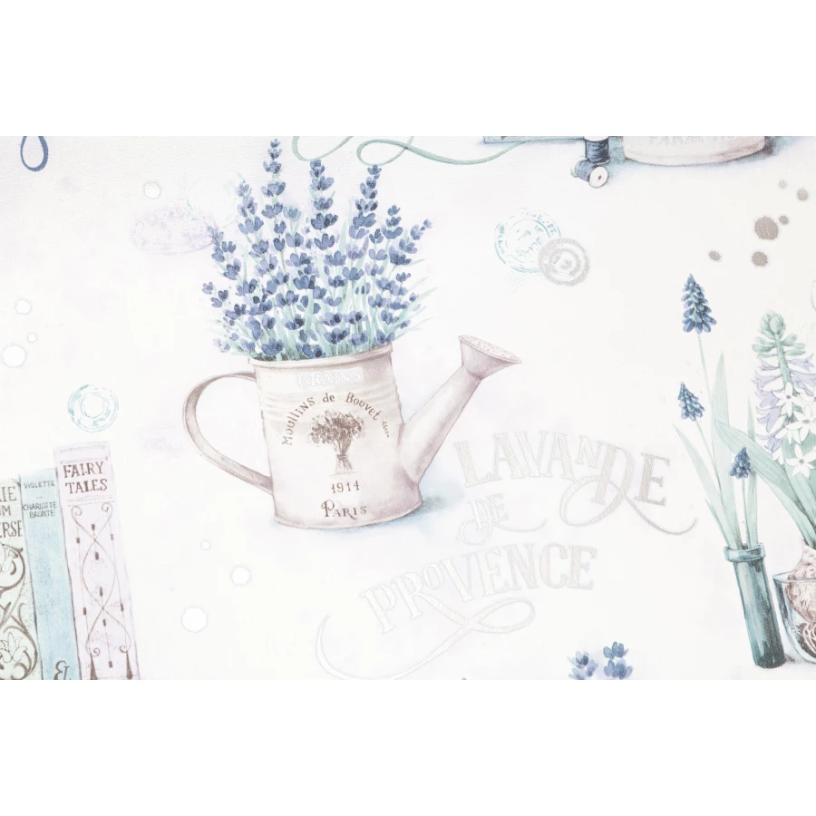 Обои флизелиновые Palitra Home Lavande синие HC71985-46 1,06х10,05 м