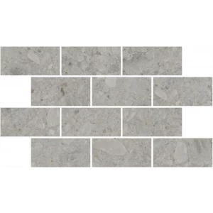 Декор Kerama Marazzi Чеппо ди Гре мозаичный обрезной матовый серый DD606020/MM 34,6x20 см