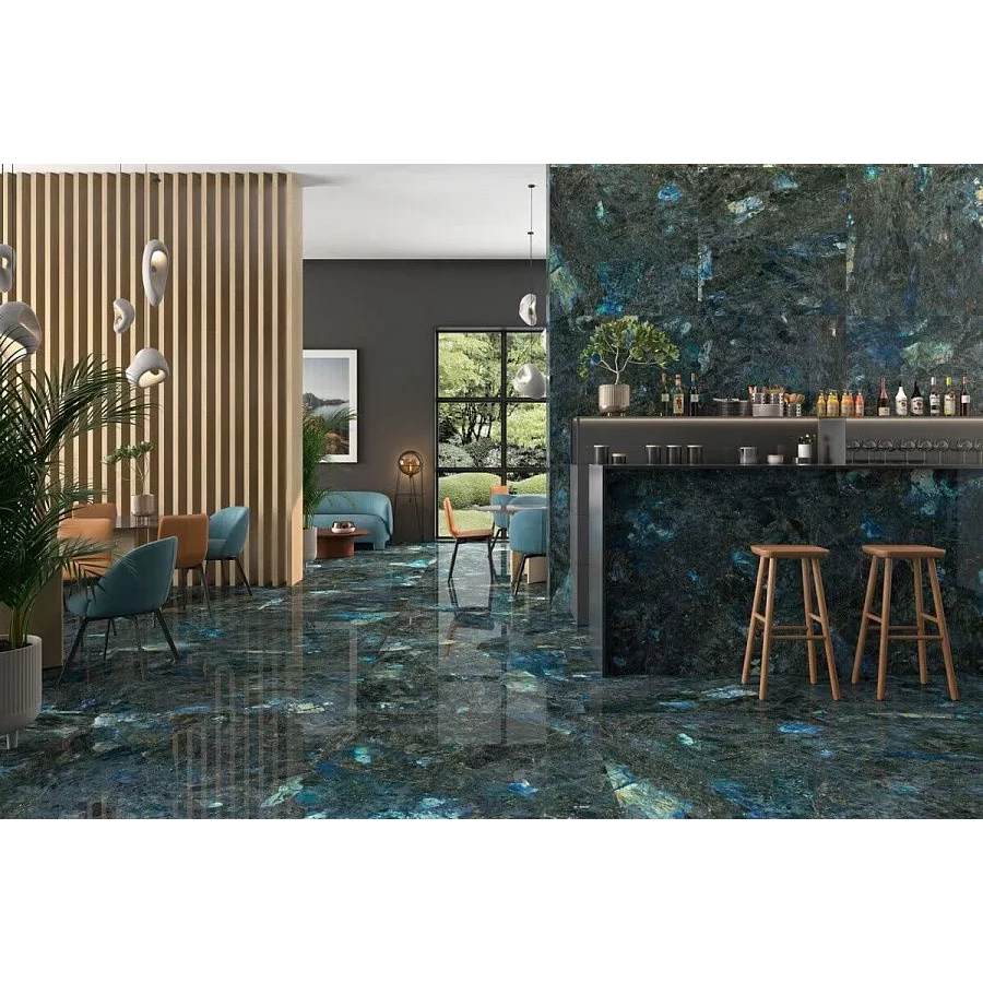Керамогранит Geotiles Labradorite Blue Super Polished 120x60 см