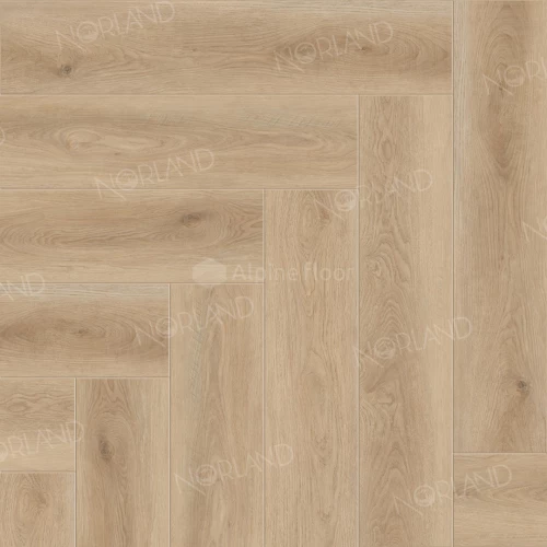 Каменный SPC ламинат Alpine Floor Norland Lagom Parquet Raffinert 1033-4 34 класс 3.5 мм 2.25 кв.м 60х12.5 см