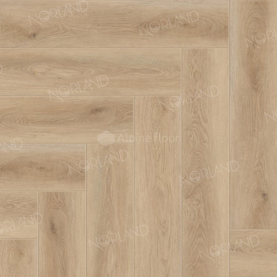 Каменный SPC ламинат Alpine Floor Norland Lagom Parquet Raffinert 1033-4 34 класс 3.5 мм 2.25 кв.м 60х12.5 см