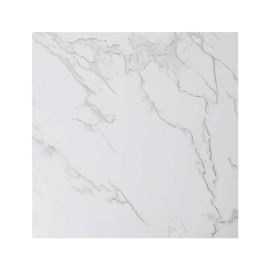 Керамогранит Planet Ceramics UK-772 глянцевый с золотом белый 80х80 см