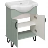Тумба Runo под раковину мята Марсель 65 под умывальник Классик 65 00-00001217