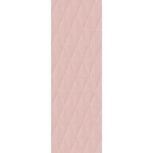 Плитка настенная Marazzi Eclettica Rose Struttura Diamond 3D розовый 40x120 см