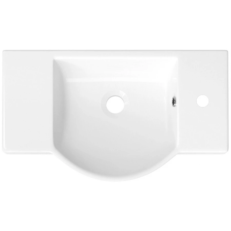 Подвесная/накладная раковина Wellsee WC Area 151809000 белый