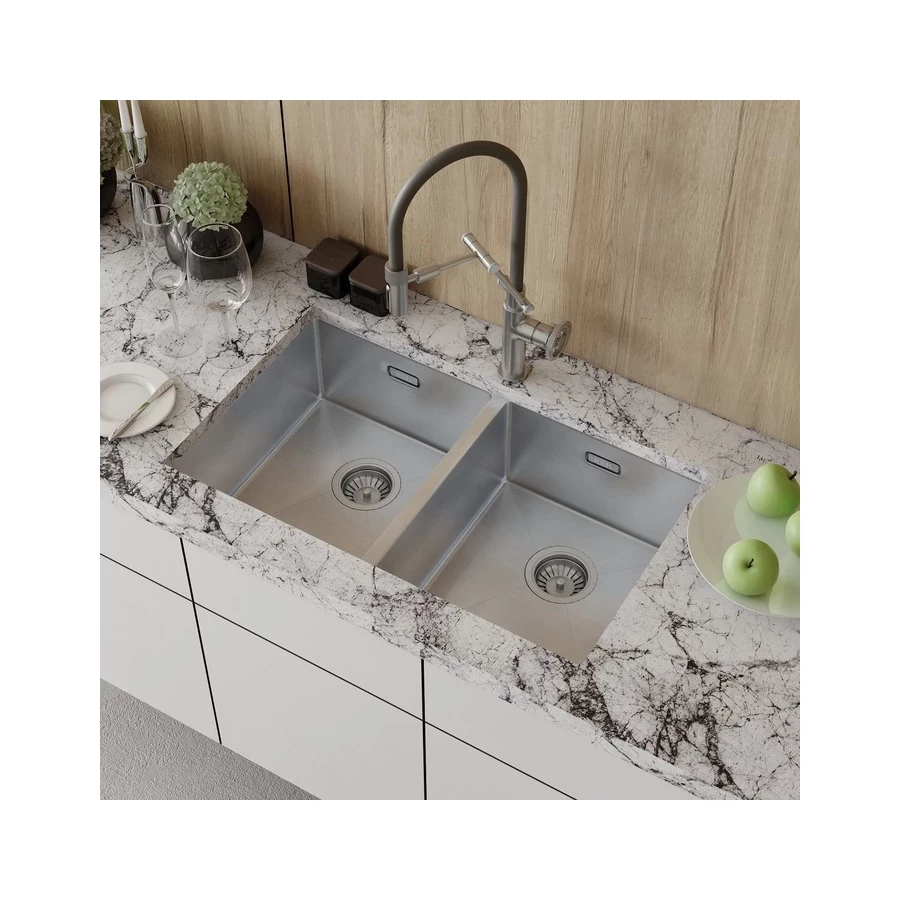 Мойка Iddis Edifice EDI75S2i77 нержавеющая сталь универсального монтажа сатин 74,5*44 см