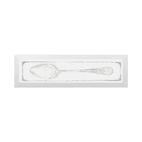 Декор Kerama Marazzi Spoon/ложка зеленый 8,5*28,5 см