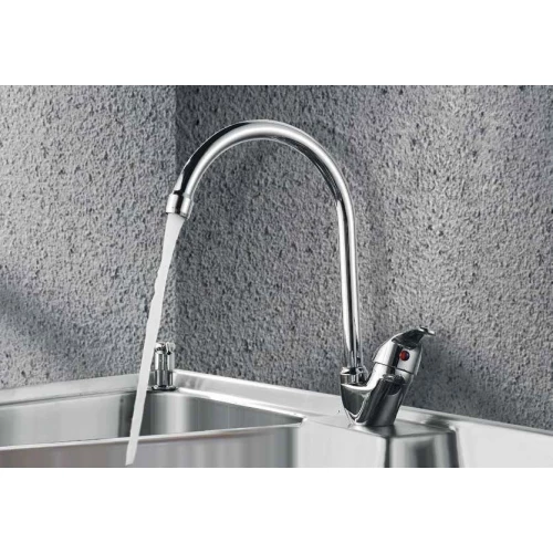 Смеситель для кухонной мойки Rossinka A A35-23 хром