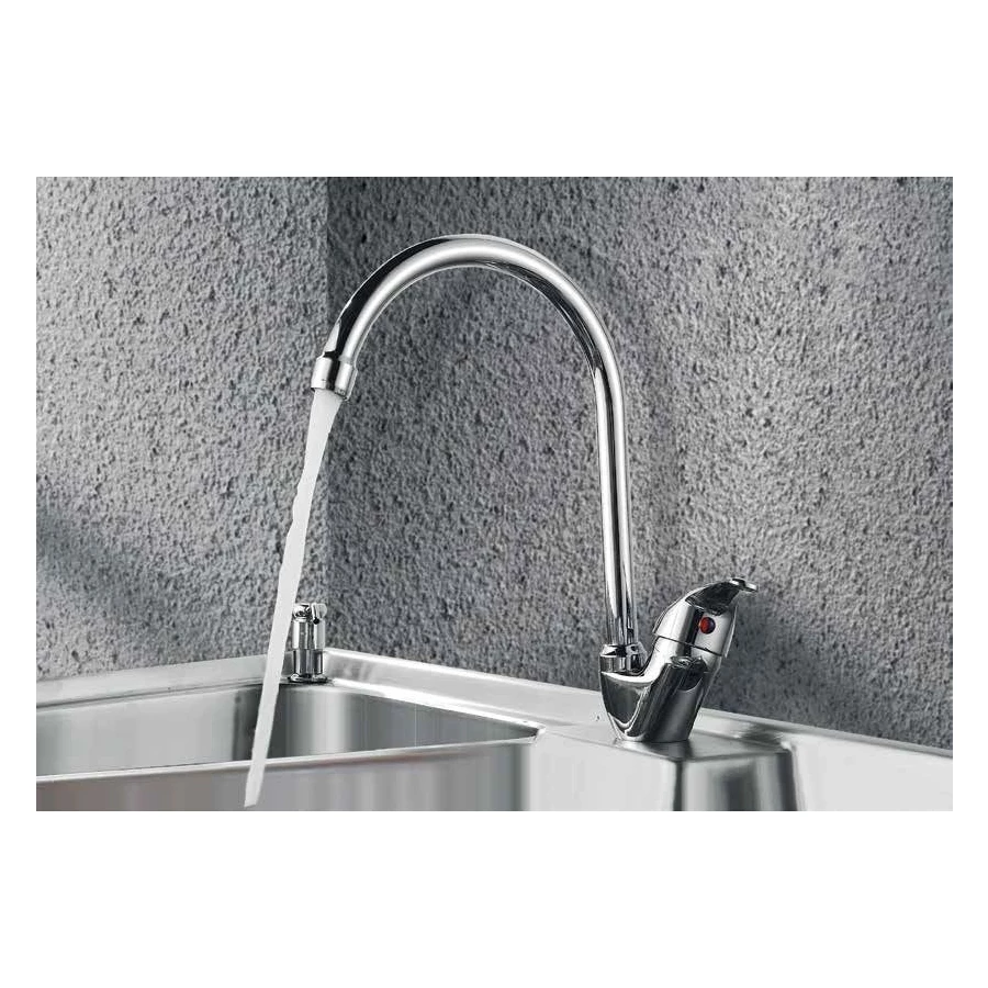 Смеситель для кухонной мойки Rossinka A A35-23 хром