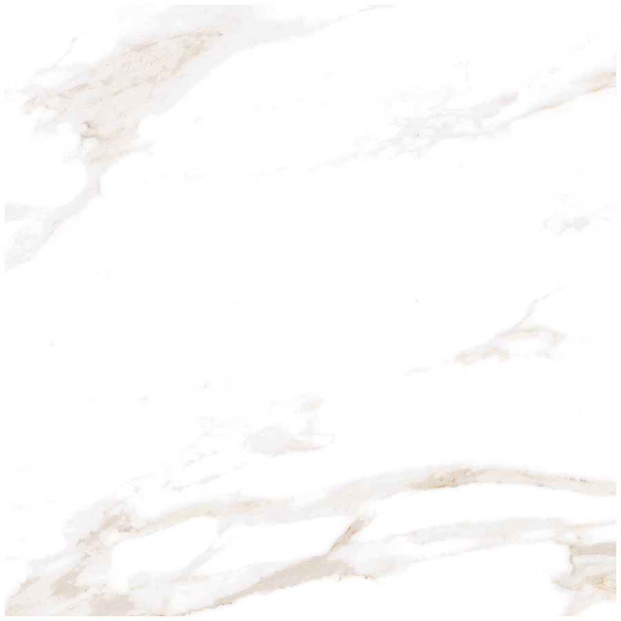 Керамогранит Ceradim Calacatta Regal Gold Полированный белый 60х60 см