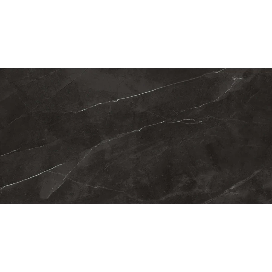 Плитка настенная Laparet Pulpis nero глянцевый обрезной 48043R 80х40 см