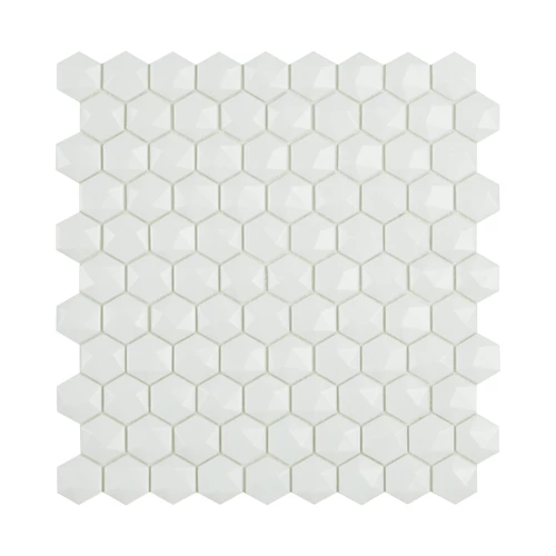 Стеклянная мозаика Vidrepur Hexagon Nordic № 910 D 31,7х30,7 см