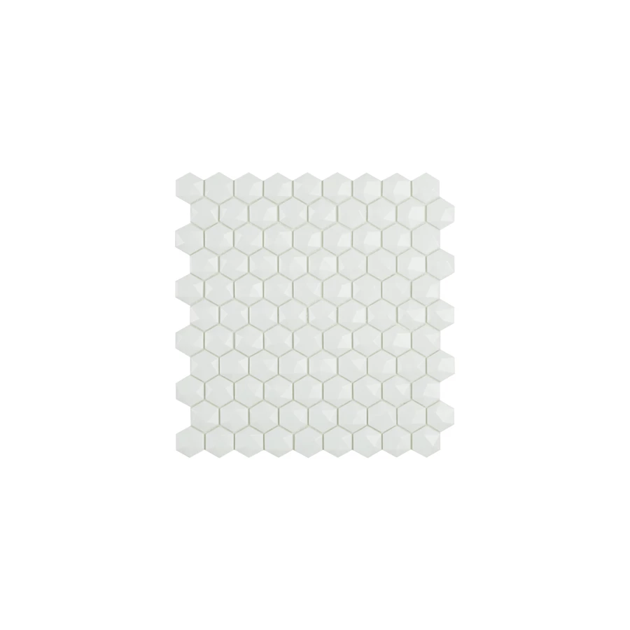 Стеклянная мозаика Vidrepur Hexagon Nordic № 910 D 31,7х30,7 см