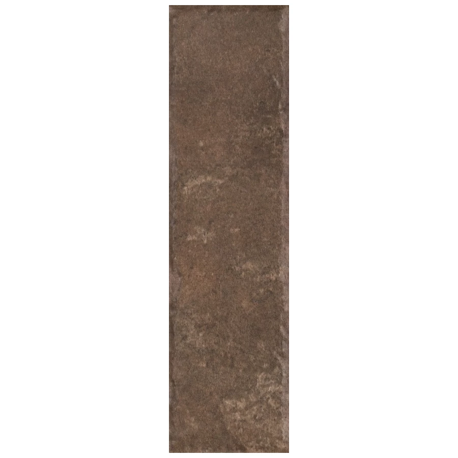 Клинкерная плитка Paradyz Ilario Brown матовая коричневая 24,5x6,6 см