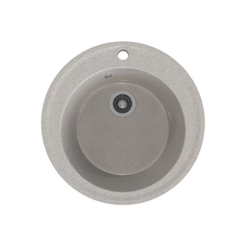 Мойкa MixLine ML-GMS01 стандарт круглая светло-серый 551084 475мм