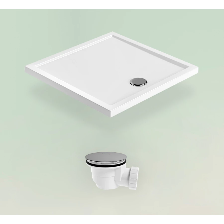 Акриловый душевой поддон Lavinia Boho One 3701380S / 80*80 см (состоит из 37013800, 37580001)