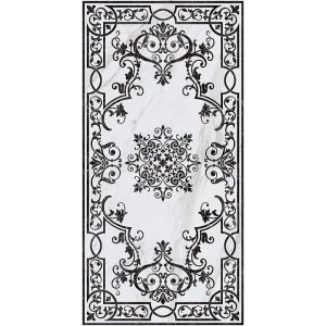 Керамогранит Kerama Marazzi Монте Тиберио декорированный лаппатированный обрезной белый SG591722R 238,5x119,5 см