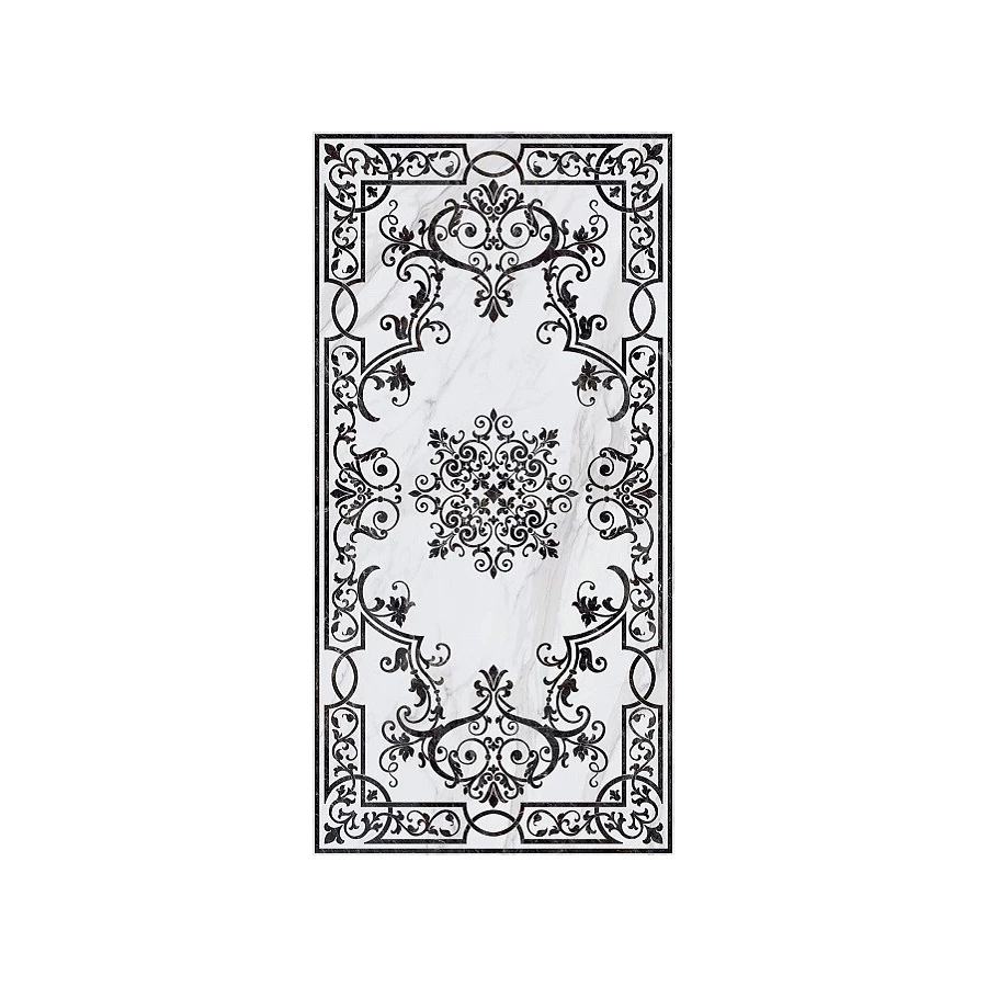 Керамогранит Kerama Marazzi Монте Тиберио декорированный лаппатированный обрезной белый SG591722R 238,5x119,5 см