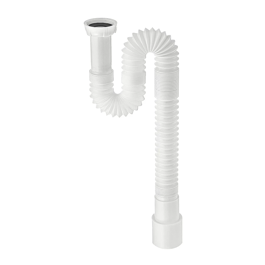 Сифон Wirquin гофрированный без выпуска 1¼ х 40/50 мм L1200 мм 30718002