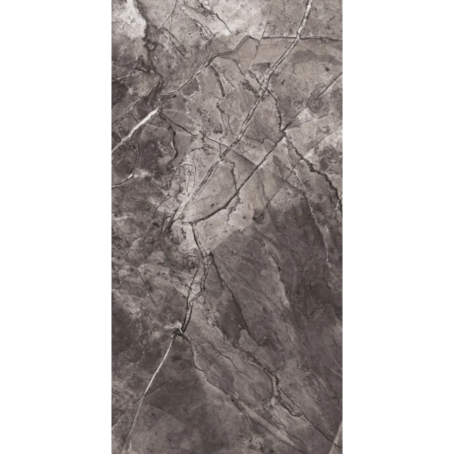 Керамогранит Bonaparte Arles Dark Grey Pol Rect серый 120х60 см