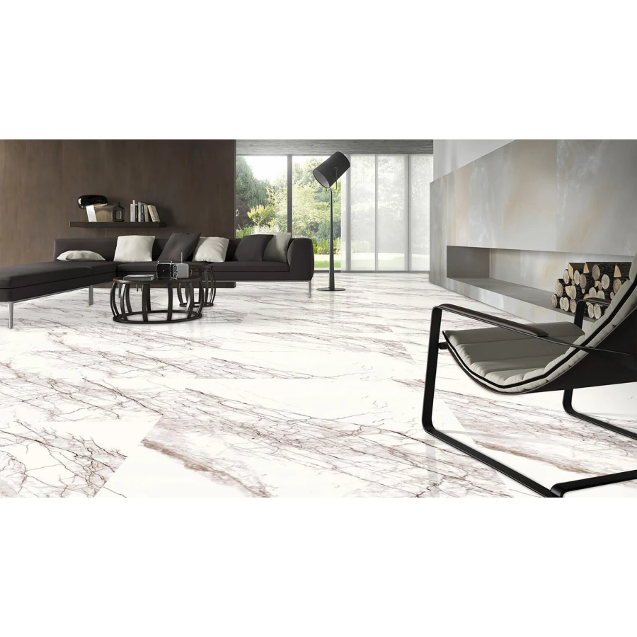 Керамогранит Azario Milan White Carving E4010821120C 120х60 см