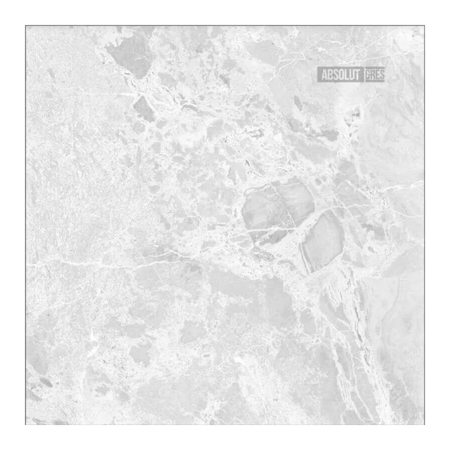 Керамогранит Absolut Gres Breccia White Gloss AB 1136G 60х60 см