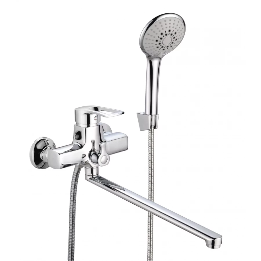 Смеситель для ванны с душем ПСМ-Профсан ПСМ-777-017 ПЛЮС тип См-ВУОРНШлА хром