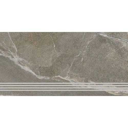 Ступень из керамогранита Lasselsberger Ceramics Диккенс матовая бежево-коричневая 6860-0072 60х30 см