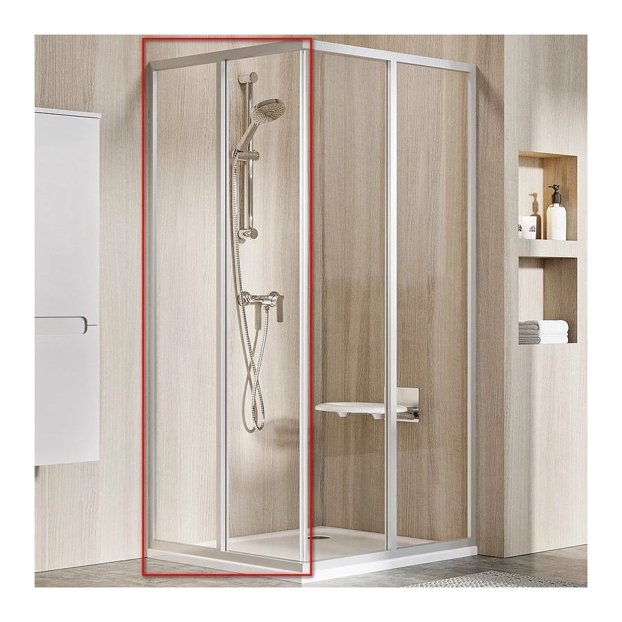 Дверь для комбинации со второй дверью Ravak Supernova srv2 сатин transparent 14v30uo2z1 75 см