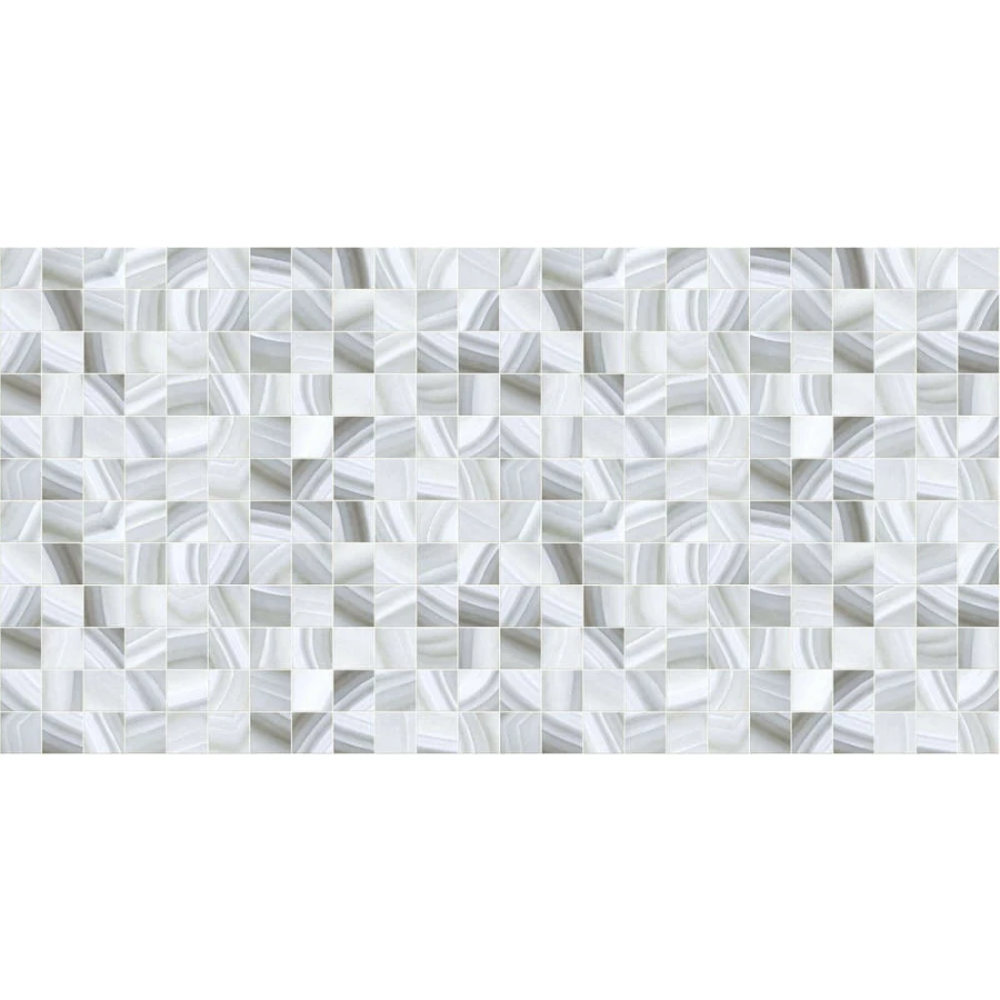 Плитка настенная Primavera Селена Рельеф серый глянец TP3664HY 60х30 см