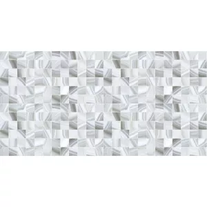 Плитка настенная Primavera Селена Рельеф серый глянец TP3664HY 60х30 см