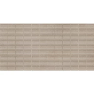 Керамогранит LCM Невел Чип серо-коричневый / Nevel Taupe Chip матовый карвинг 60120NEV21M 120х60 см