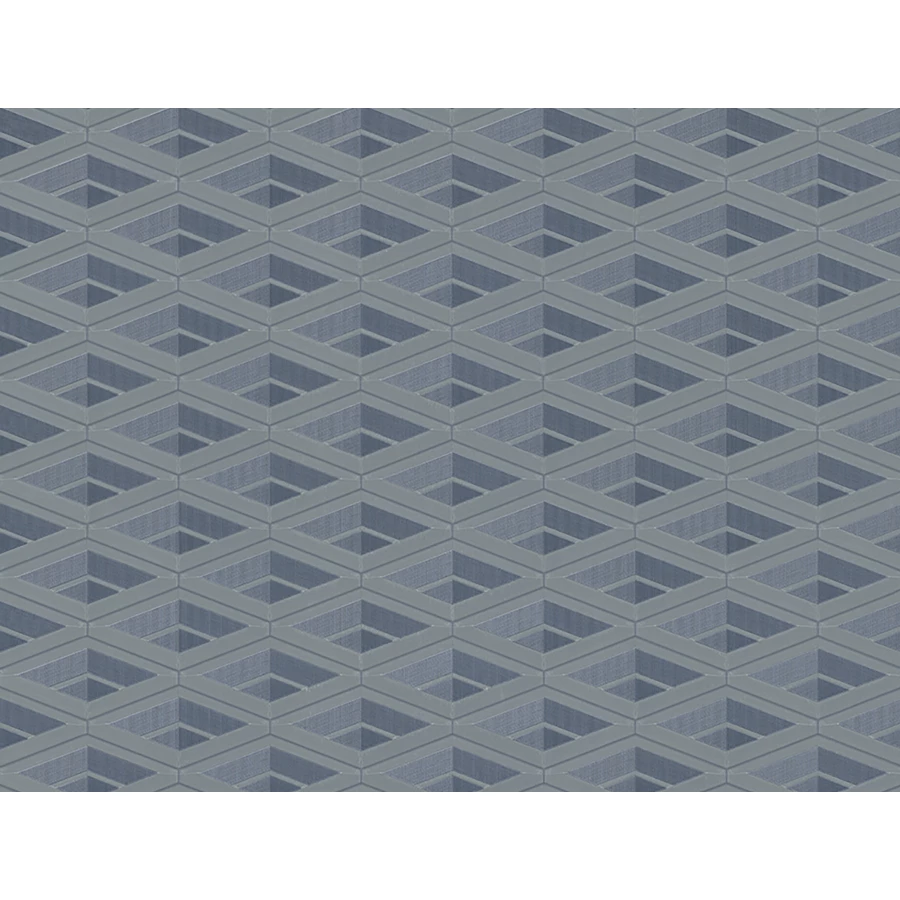 Обои флизелиновые Zambaiti Parati Vision синие 76050 0,7х10,05 м