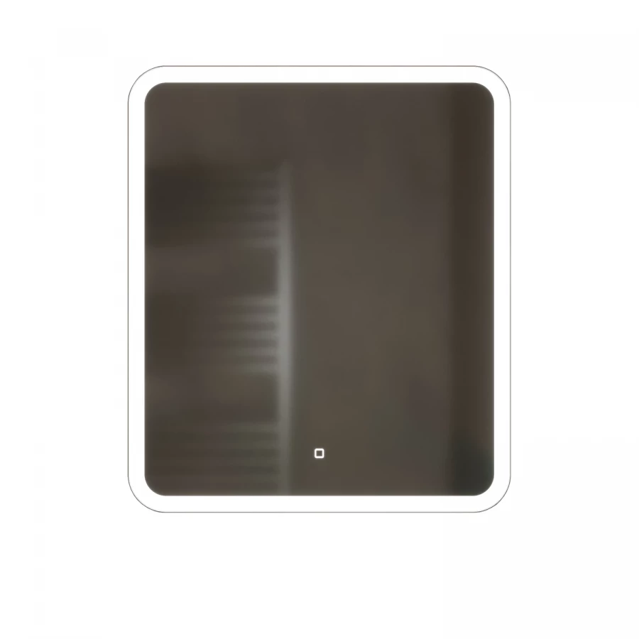 Зеркало MixLine Стив сенсорный выключатель светодиодная подсветка 553262 60x70 см