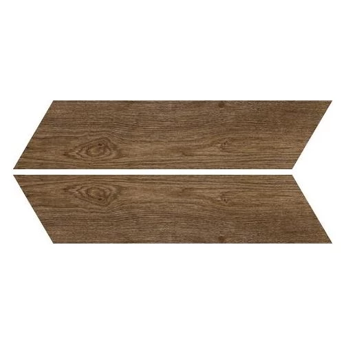 Керамогранит Ragno Marazzi Inedito Cannella Chevron матовый коричневый 00RC5H18 54х11 см