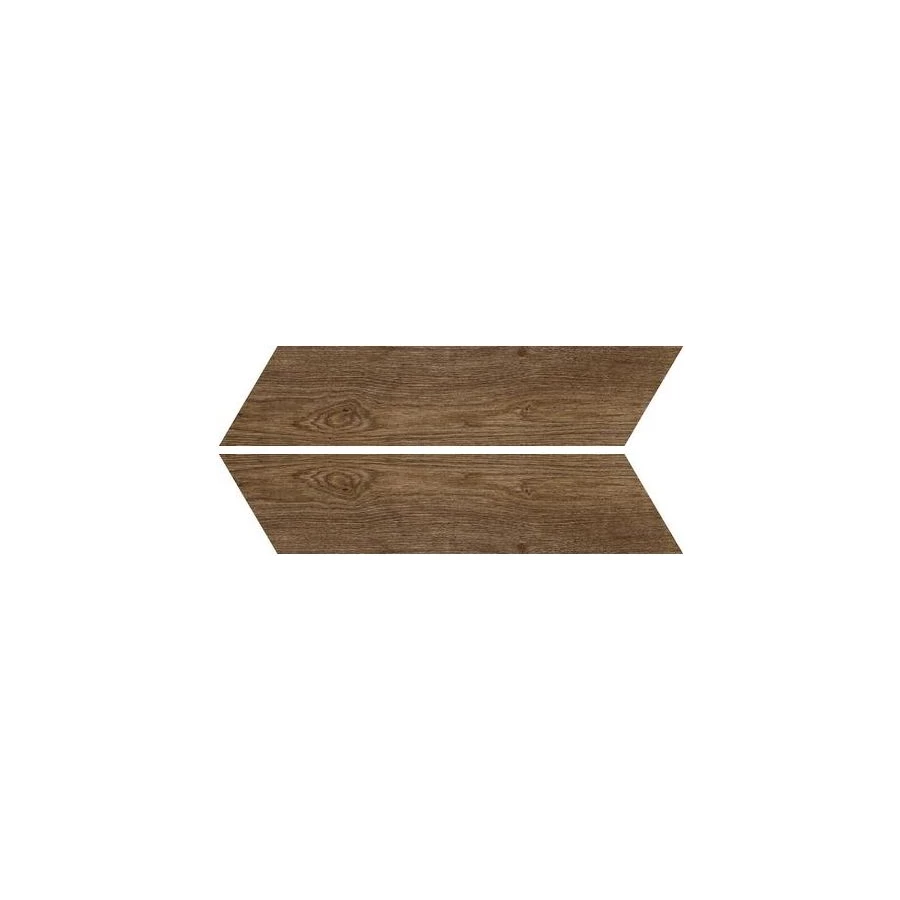 Керамогранит Ragno Marazzi Inedito Cannella Chevron матовый коричневый 00RC5H18 54х11 см