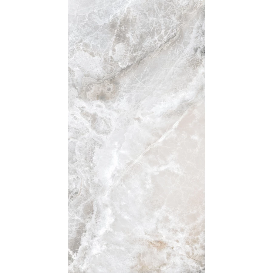 Керамогранит Bottega Glamour Onice Grey Lap Ret полуглянцевый серый B71115 120х60 см