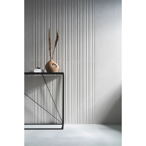 Декор Peronda Алчемы Валл Пеарл Десор / Alchemy Wall Pearl Decor матовый белый 37868 100х33,3 см