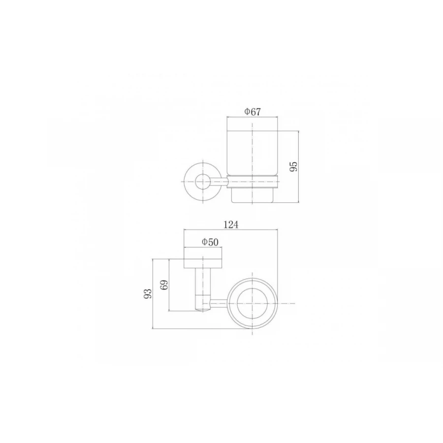 Стакан Fashun сатин A51506
