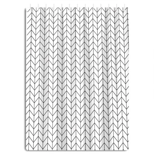 Штора для ванной Haiba узор HB75003 180x180 см