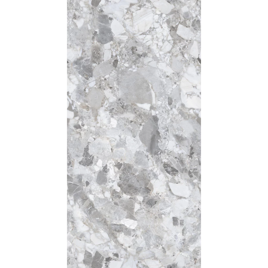 Керамогранит Seratonia Glossy Icon Grey серый 120х60 см