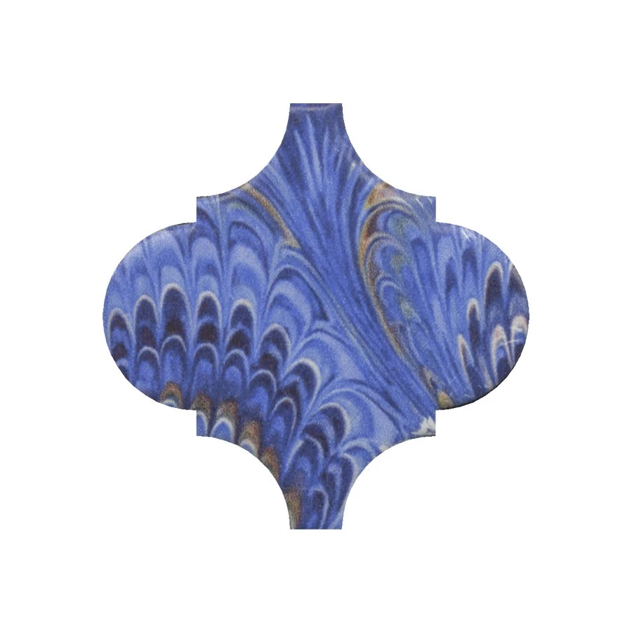 Плитка настенная Kerama Marazzi Арабески Венеция Декор матовый синий VT\A624\65000 6,5x6,5 см