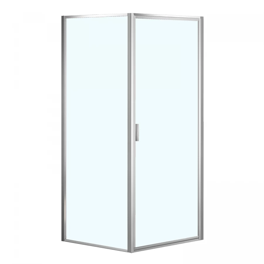 Душевое ограждение Azario Richmond без поддона прозрачное стекло 6 мм профиль хром AZ-NAG1221 1000 100х100х195 см