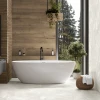 Керамогранит LCM Лиам темный / Liam Dark матовый карвинг коричневый 60120LAM08M 120х60 см