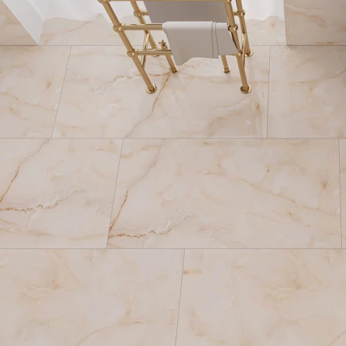 Керамогранит Neodom Concept Miel Polished глянцевый бежевый CV20190 120x60 см