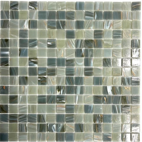 Мозаика из стекла Pixel mosaic Прессованное стекло чип 20x20 мм бумага Pix125 31,6х31,6 см