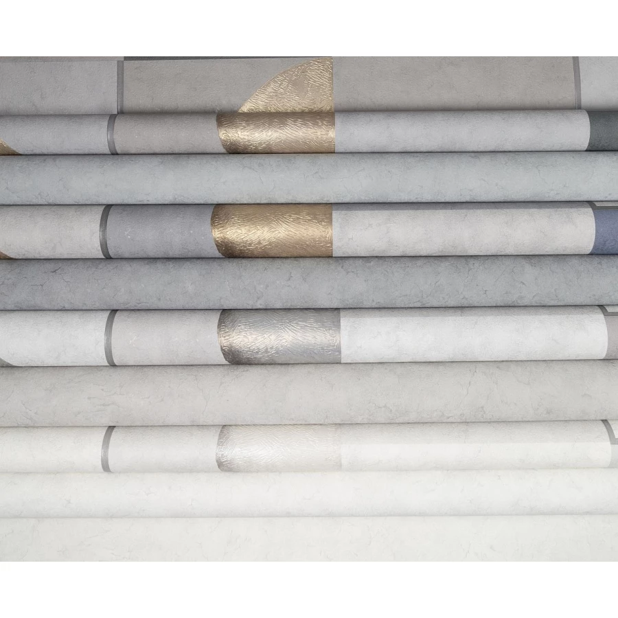 Обои флизелиновые Palitra Home Eclipse серые HC72080-47 1,06х10,05 м