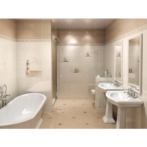 Вставка Kerama Marazzi Марекьяро светлая 33047\7 10х10 см