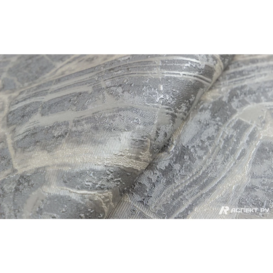 Обои флизелиновые Аспект Магна серые 70643-14 1,06х10,05 м
